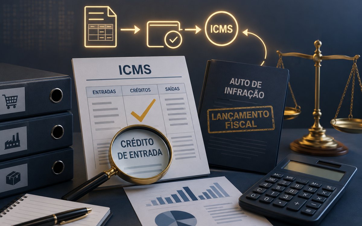 Créditos de entrada no ICMS: quando o lançamento pode ser questionado
